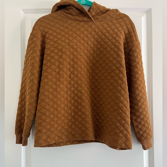 Madewell Re(sourced) Quilted Hoodie Sweatshirt Size XXS - Picture 7 of 11